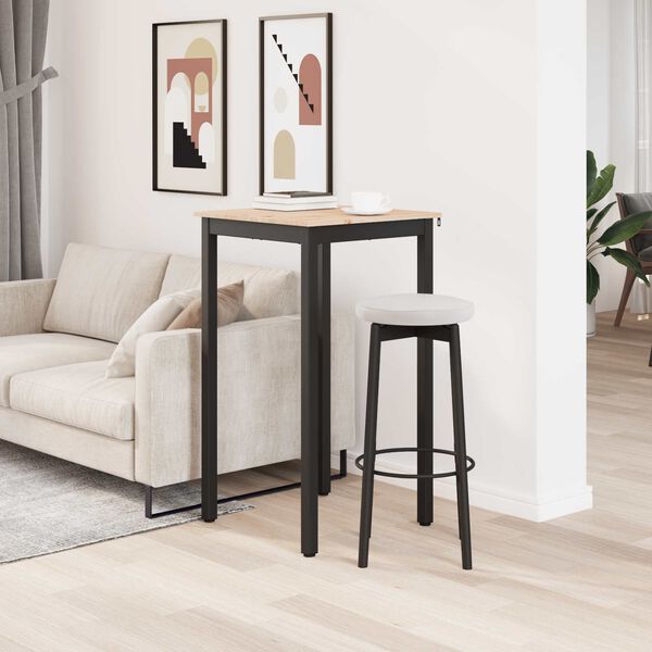 vidaXL Barbor&eth; Hv&iacute;tt 60 x 60 x 105 cm Solid furuhikk