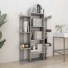 vidaXL B&oacute;kask&aacute;pur Steypugr&aacute;r 86x25,5x140 cm Samsettur Vi&eth;ur