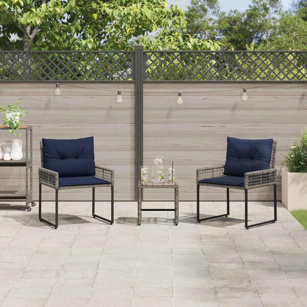 vidaXL Utandyra h&uacute;sgagna sett me&eth; p&uacute;&eth;i st&aacute;l