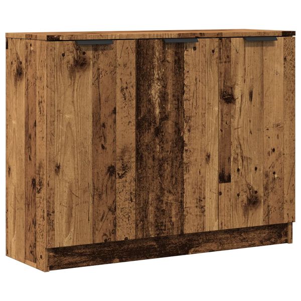 vidaXL skenkur Old Wood 90,5x30x70 cm Engineered Wood