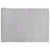 vidaXL Skj&oacute;lveggur &aacute; Svalir Gr&aacute;r 700x120 cm PVC