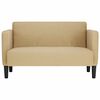 vidaXL Loveseat S&oacute;fi Gr&aelig;ngr&aacute;r 109 cm corduroy D&uacute;kur