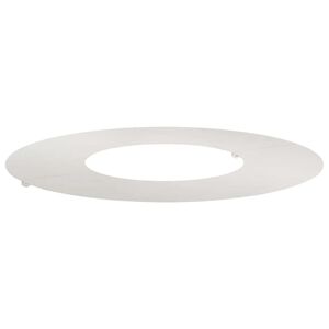 vidaXL hentar fyrir Flat tr&eacute;hring Silfur &Oslash;30 / 60 cm stainless steel