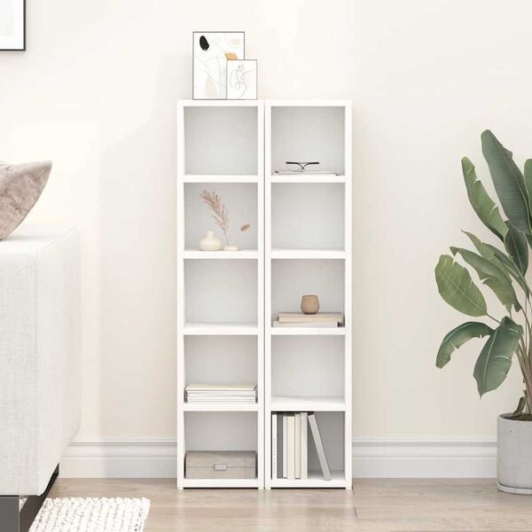 vidaXL CD Sk&aacute;par 2 stk. Hv&iacute;tir 21x16x93,5 cm Sp&oacute;naplata