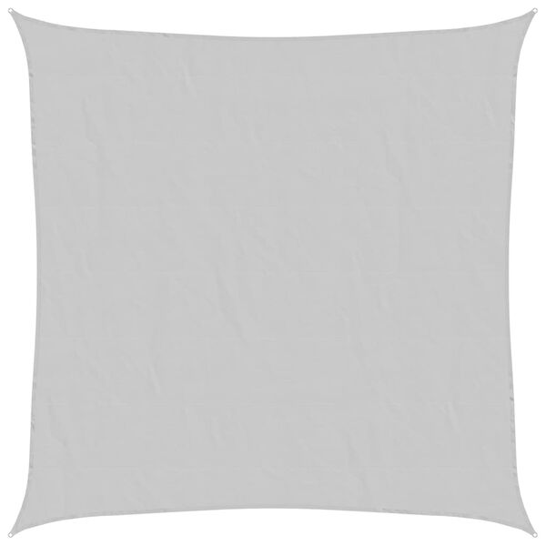 vidaXL S&oacute;lskyggnisegl Lj&oacute;sgr&aacute;tt 4x4 m 100% P&oacute;l&yacute;ester Oxford