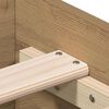 vidaXL Ramsvík með skúffu Artisan Eik 120 x 200 cm Samsettur viður