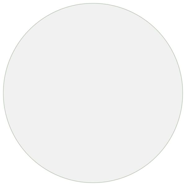 vidaXL Hl&iacute;f&eth;arfilma &aacute; bor&eth; Gegns&aelig; &Oslash; 90 cm 1,6 mm PVC