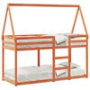 vidaXL Koja &aacute;n D&yacute;nu Vaxbr&uacute;n 90x190 cm Gegnheil Fura