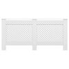 284325 vidaXL Radiator Cover White 172x19x81,5 cm MDF