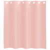 vidaXL Voile Gluggatjöld með Grommets 2 stk Bleikur 140x140 cm