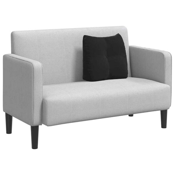 vidaXL Bakp&uacute;&eth;i Svartur 45 x 24 x 50 cm Flauel