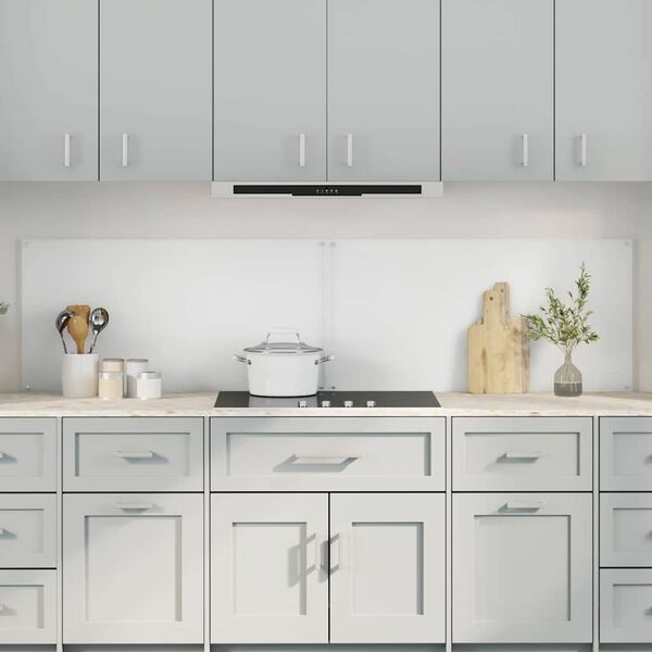 vidaXL Eldh&uacute;s Backsplash 2 pcs Gegns&aelig;tt 100 x 50 cm hertu&eth; gler