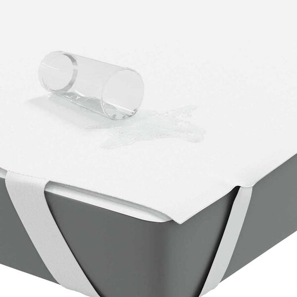 vidaXL D&yacute;nuv&ouml;rn Hv&iacute;t 160x220 cm Vatnsheld