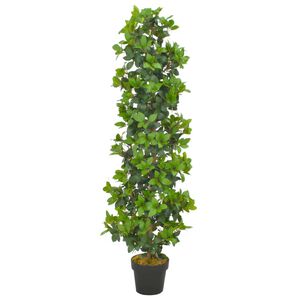 vidaXL Gerviplanta L&aacute;rvi&eth;ur me&eth; Potti Gr&aelig;n 150 cm