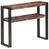 321098 vidaXL Console Table 90x30x75 cm Solid Reclaimed Wood