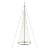 vidaXL LED j&oacute;latr&eacute; me&eth; 555 LED me&eth; standi Heitur hv&iacute;tur 500 cm metal
