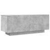 vidaXL Sj&oacute;nvarpssk&aacute;pur Steypugr&aacute;tt 100x35x40 cm Samsettur Vi&eth;ur