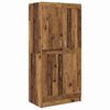 vidaXL Geymsluk&aacute;pur Gamalt timbur 82,5 x 51,5 x 180 cm Samsettur vi&eth;ur