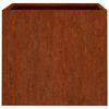 vidaXL gr&oacute;&eth;ursetningar 2 stk 49x47x46 cm Corten St&aacute;l