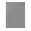 Ba&eth;spegill me&eth; LED lj&oacute;sum 60 x 80 cm （L x H)