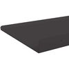 vidaXL Flj&oacute;tandi skrifbor&eth; Vegghengt 2 pcs Svart 80 x 18 x 2,5 cm St&aacute;l