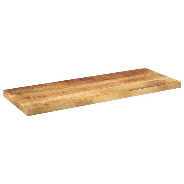 vidaXL Bor&eth;plata 90x30x3,8 cm R&eacute;tthyrnd Gr&oacute;fur Gegnheill Mang&oacute;vi&eth;ur