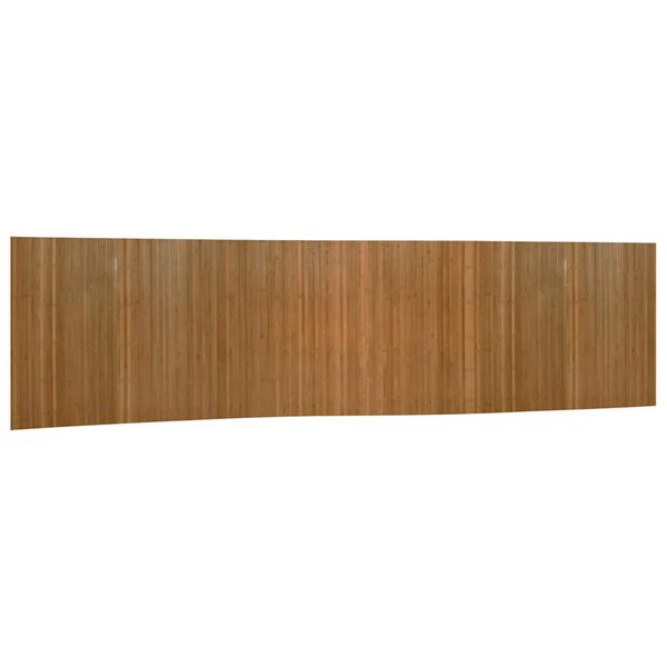 vidaXL Skilr&uacute;m Br&uacute;n Breidd 800 cm H&aelig;&eth; 165 cm Bambus