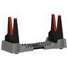 vidaXL Skotstu&eth;ningur Stillanlegur Gr&aacute;r 46 x 14 x 19,5 cm Plast