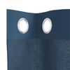 vidaXL Voile Gluggatjöld með Grommets 2 stk Royal Blue