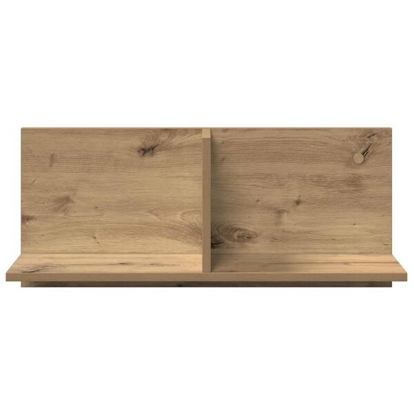 vidaXL Veggsk&aacute;pur 70x16,5x30 cm Artisian Oak Engineered Wood