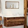 vidaXL Sink Cabinet Gamall Vi&eth;ur 100x38,5x45 cm Chipboard