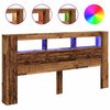 vidaXL LED H&ouml;f&eth;agafl Gamli Vi&eth;ar 200x18,5x103,5 cm Samsettur Vi&eth;ur