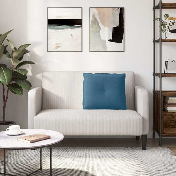 vidaXL Bakp&uacute;&eth;i Bl&aacute;r 60 x 50 cm Korduroy efni