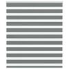vidaXL Zebra Gard&iacute;na D&ouml;kkgr&aacute;tt 120x150cm Efni Breidd 115,9cm P&oacute;l&yacute;ester