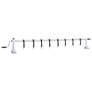 vidaXL Kefli fyrir Sundlaugaryfirbrei&eth;slu me&eth; Plastgrunni