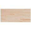 vidaXL Bor&eth;plata 90x40x2,5 cm R&eacute;tthyrnd Gegnheil Fura