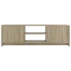800282 vidaXL TV Cabinet Sonoma Oak 120x30x37,5 cm Chipboard