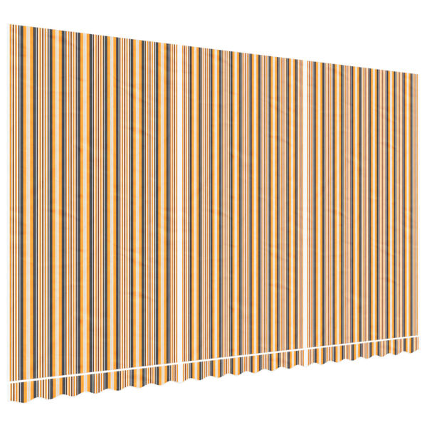 vidaXL Varaefni fyrir Skyggni Marglitar Rendur 5x3 m