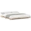 vidaXL Ramsv&iacute;k Br&uacute;nn 180 x 210 cm Solid furuhikk