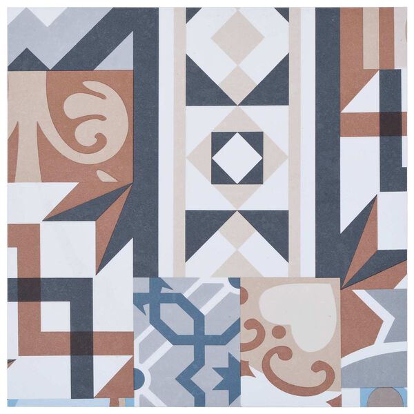 vidaXL G&oacute;lflagnir 55 pcs Marglitur 5,11 m&sup2; PVC