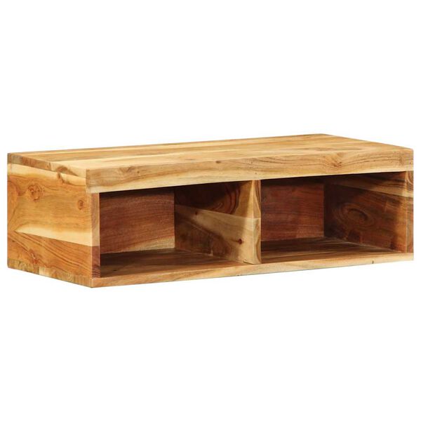 vidaXL Vegghengdur sjónvarpsskápur 60x30x19 cm Solid Wood Acacia