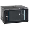 vidaXL 6U veggfestur netsk&aacute;pur 19" IP20 53x40x30 cm