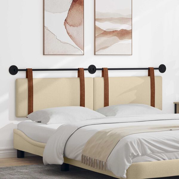 vidaXL Hengisk&aacute;li Vegghengt Einlita Rj&oacute;malitur 170 x 55 x 5 cm Forn PU