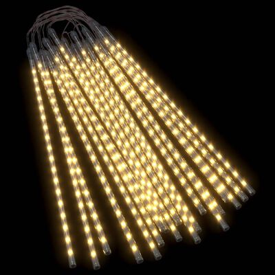 328547 vidaXL Meteor Lights 20 stk Warm White 720 LED innanhúss úti