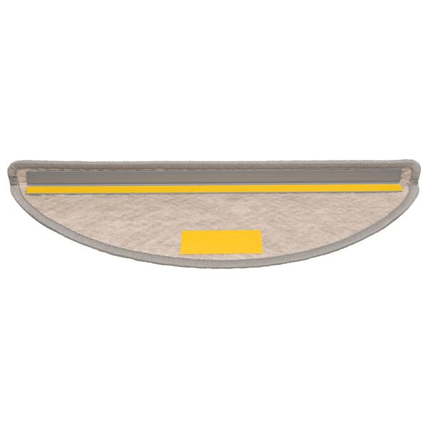 vidaXL Stigamottur Sj&aacute;lfl&iacute;mandi Sisal-Look 30 stk 56x17x3 cm Silfur