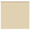 vidaXL R&uacute;llugard&iacute;nur Blackout Beige 165x130 cm Efni Breidd 161,6 cm