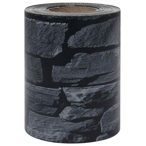 vidaXL N&aelig;&eth;ishl&iacute;f fyrir gar&eth;inn PVC 70x0,19 m Gr&aacute;