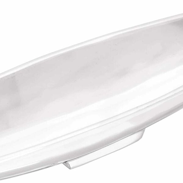 vidaXL Ávaxtakarfa Silfur 54 x 9 x 10 cm Ál