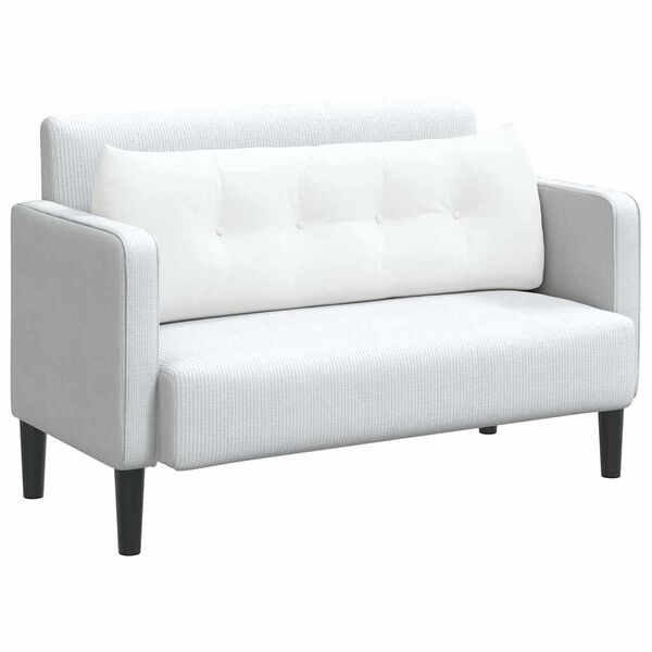 vidaXL Bakp&uacute;&eth;i Hv&iacute;tt 140 x 24 x 50 cm d&uacute;kur