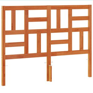 vidaXL H&ouml;f&eth;agafl Vaxbr&uacute;nn 135 cm Gegnheil Fura